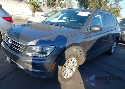 2020 Volkswagen Tiguan 2.0T S z USA, uszkodzony, nr VIN 3VV1B7AX4LM037932